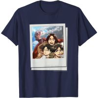 เสื้อยืดอนิเมะ Attack On Titan See The Walls! T-Shirt sale  498U