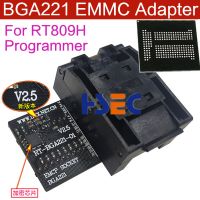 อะแดปเตอร์ BGA221 emmc RT-BGA221-01 11.5 * 13 มม. EMMC ที่นั่ง EMCP221 ซ็อกเก็ตอะแดปเตอร์ EMMC สําหรับ RT809H โปรแกรมเมอร์ USB