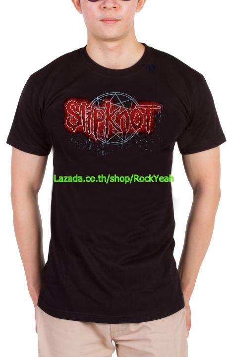 เสื้อวง-slipknot-สลิปน็อต-ไซส์ยุโรป-เสื้อยืดวงดนตรีร็อค-เสื้อร็อค-rcm1122-ราคาคนไทย