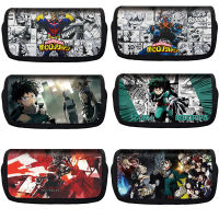 【cw】Hot Selling My Hero Academia Pencil Toys Case Large Capacity Canvas Student Creative Pen Case Anime Makeup Bag Wholesale !