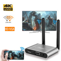 Mirascreen ไร้สายรถยนต์ Miracast 5G 4K จอแสดงผลเสาอากาศแบบคู่อะแดปเตอร์ทีวีสติ๊ก HD VGA HD AV 1080P จอแสดงผล Wifi ตัวรับทีวี Dongle