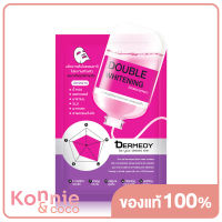 DERMEDY Double Whitening Double Effect Mask 1pcs