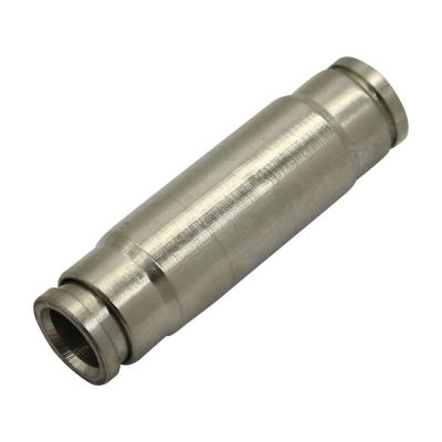；【‘； 3/8 Copper Slip-Lock Straight Connector Pneumatic Joint Quick Coupling Mist Cooling System Pipe Joint Adapters 1 Pc
