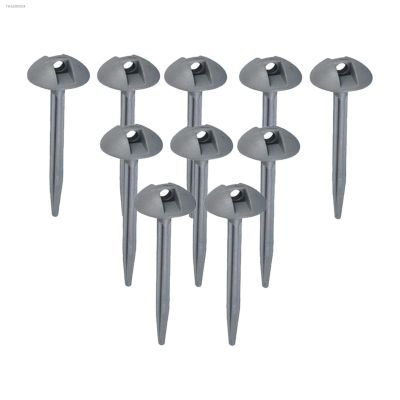 ❀ 10x Tent Stakes Pegs Camping Tents Nails Shaped Domed Tarp Garden Stakes for Gardening Canopy Camping Backyard