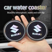 Car Laser Silicone Colorful Reflective Water Coaster for Suzuki Swift XL7 Vitara Jimny SX4 S-Cross Presso Ciaz Ertiga Celerio Accessories