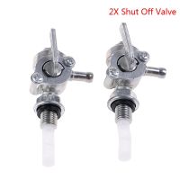 2pcs Shut Off Valve Gas Fuel Tank Pump Petcock Switch Gasoline Generator Tank Pump