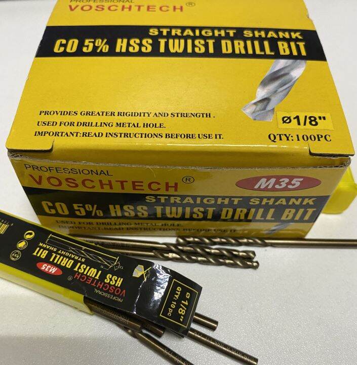 HSS TWIST DRILL BIT FOR METAL STAINLESS ALUMINUM Lazada PH