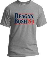 New York Fashion Police Reagan Bush 84 T-Shirt Republican Presidential Election Campaign GOP T-Shirt