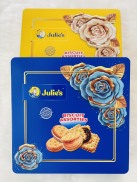 Bánh Quy Julie s Assorted Biscuits - Hộp Thiếc Vuông 360G