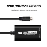 ตัวแปลงที่รองรับ HDMI J46ตัวแปลงวิดีโอ RGBS ความละเอียดระดับ1080 16/9 4/3อุปกรณ์แยกสายวิดีโอทีวี HD อุปกรณ์เสริมสำหรับ MD1 SEGA MD2 SNK