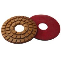 9 Inch 225mm Wet Dry Resin Bond Diamond Polishing Sanding Pad for Concrete Cement Terrazzo Corundum Marble Stone Cub Grinder