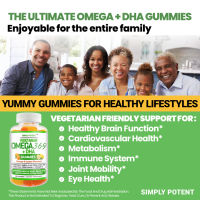 Simply Potent Omega 3,6 &amp; 9 with DHA is now in the form of delicious gummies - 60 Gummies