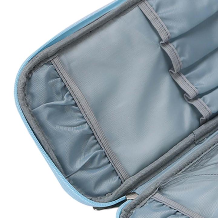 ตะขอถัก-wdclever-กระเป๋าเก็บของเคสใส่เข็มถักอุปกรณ์ถักไหมพรมขนาดกะทัดรัด