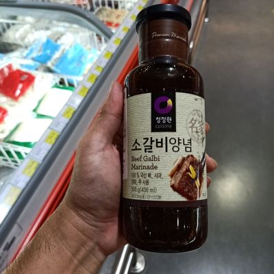 อาหารนำเข้า🌀 Korean meat sauce Calbi Beef Calbi Marinade 500g