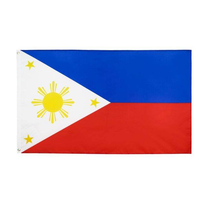 Johnin 90X150cm 3X5 Ft PHL PH Philippino Pilipinas Philippines Flag ...