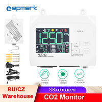 เครื่องตรวจสอบและควบคุมความเข้มข้นของ CO2เครื่องทดสอบความเข้มข้นของ CO2หน้าจอที่มีคุณภาพอากาศมีความไวสูงสำหรับสวนเรือนกระจก