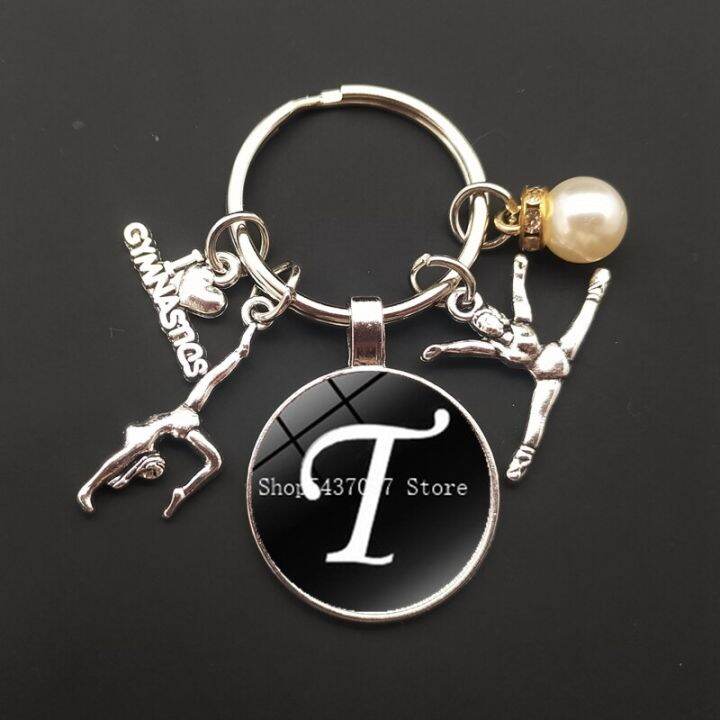 letter-glass-keychain-sports-keychain-gymnastics-keychain-car-bag-pendant-best-friend-gift-i-love-gymnastics-keychain-key-chains