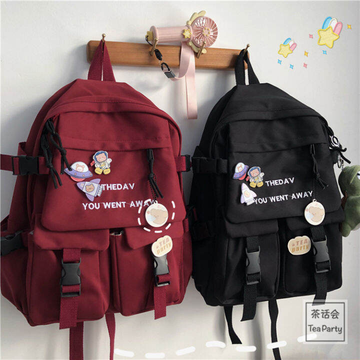 Balo ulzzang chống nước The day you went away | Lazada.vn Balo Ulzzang Chống Nước The Day You Went Away | Lazada.Vn