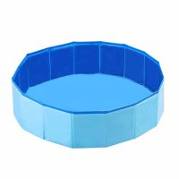 Dog Pool Foldable Dog Swimming Pool Pet Bath Swimming Tub Bathtub Pet Swimming Pool Collapsible Bathing Pool for Dogs Cats Kids