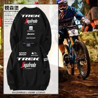 TREK Trek Tour de France team jersey custom sweater spring and autumn mens round neck loose plus velvet all-match