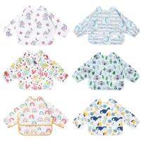 【CW】 Baby Feeding Bib Sleeve