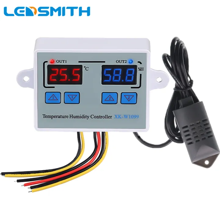 Digital Temperature Humidity Controller Egg Incubator Thermostat ...