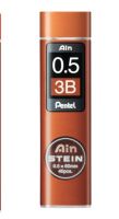 ไส้ดินสอกด Pentel Ain STEIN ขนาด0.5มม. (เลือกความเข้มด้านใน)