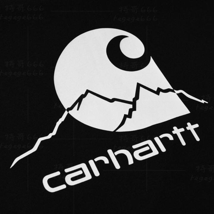 จัดซื้อจัดซื้อ-carhartt-wip-20-ฤดูใบไม้ผลิกลางแจ้ง-c-label-t-shirt-pocket-แขนสั้นเสื้อยืด