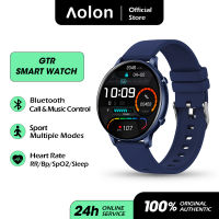 Aolon GTR สมาร์ทวอทช์ นาฬิกา smart watch แท้ จอสัมผัส กันน้ำนาฬิกาออกกำกายนาฬิกาวัดชีพจรนาฬิกานับก้าวการตรวจสอบกีฬsmart watch for women นาฬิกาสุขภาพ PK นาฬิกา huawei