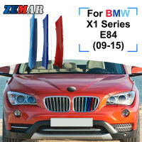 Zemar 3ชิ้น ABS สำหรับ BMW X1 E84 F48 F49 U11รถแข่งกระจังหน้าแถบตัดคลิป M อุปกรณ์เสริม2009-2018 2019. 2020 2021 2022 2023