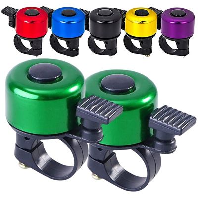 【LZ】✧﹉☌  Alloy Mountain Road Bike Bell Buzina De Bicicleta Alarme De Som Campainha Aviso De Segurança Guidão De Ciclismo Metal Ring Call MTB Acessórios