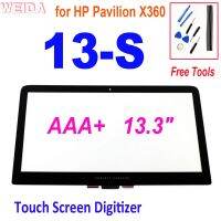 Dgh AAA + 13.3 "ระบบสัมผัสสำหรับ HP Pavillion X360 13S ซีรีส์13-S หน้าจอสัมผัสแผงหน้าจอทัชสกรีนแรงม้า13-s056nw หน้าจอโทรศัพท์13 S003na