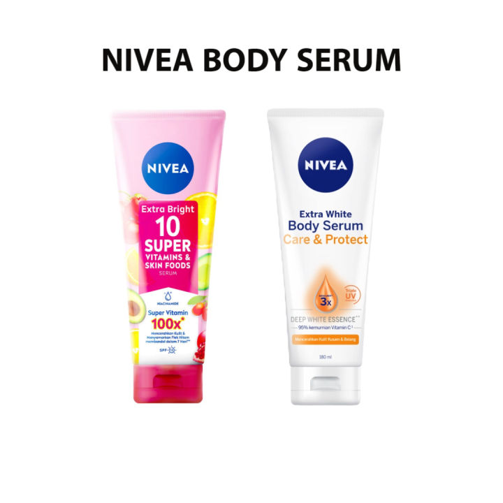 Nivea Body Care Body Serum Extra White Care Protec Ml Nivea Extra