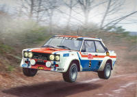 พลาสติก โมเดล ประกอบ italeri สเกล 1/24 Fiat 131 Abarth 1977 Sanremo Rally Winner 	IT-3621