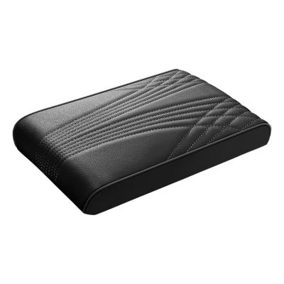 Car Leather Center Console Protector Leather Protector Pad for Car Center Console Waterproof Arm Rest Cover Pad Protects and Boosts Center Console Height for Comfort and Style imaginative