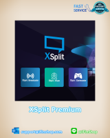XSplit Premium License 1 ปี นำ Code ไปเติมเองได้เิลย