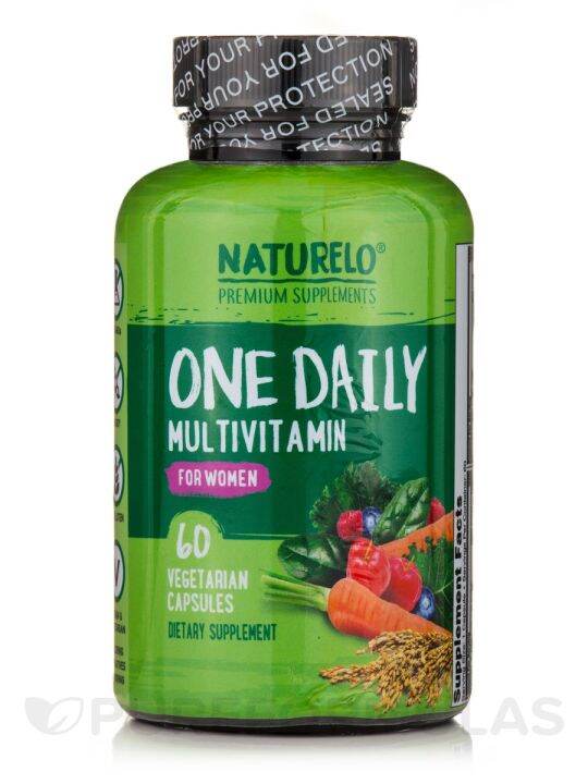 NATURELO Premium Supplements One Daily Multivitamin for Women 60