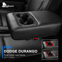 AIRSPEED สติกเกอร์สำหรับ Dodge Durango 2011-2020รถที่วางแก้วน้ำปกจริงคาร์บอนไฟเบอร์อุปกรณ์รถยนต์ตกแต่งภายในตัด