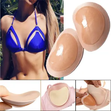 2pcs Women's Silicone Invisible Bra Pads For Wedding Dress, Summer