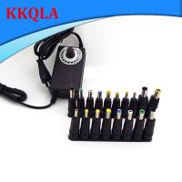 QKKQLA Universal DC 3-12V 3A AC Adjustable Power Supply Adapter 8pcs Plug Connector Voltage 220V 110V 36W EU US Type 5.5*2.5mm