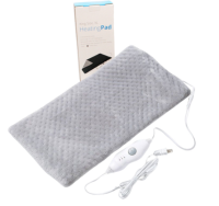 Heating Pad Electric แผ่นความร้อน ไฟฟ้า แผ่นประคบร้อน ปรับอุณหภูมิ 6 ระดับ ขนาด 76x40 ซม. แผ่นให้ความร้อนไฟฟ้า นุ่มพิเศษ ปิดอัตโนมัต