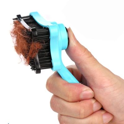 【CC】 Dog Grooming Cleaning Static Massage Comb Thicker Bristles Supplies To Remove Loose Fur