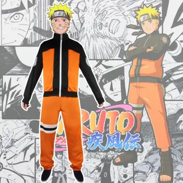 Child Uzumaki Naruto Costume Boys Anime Shippuden Kids Cosplay