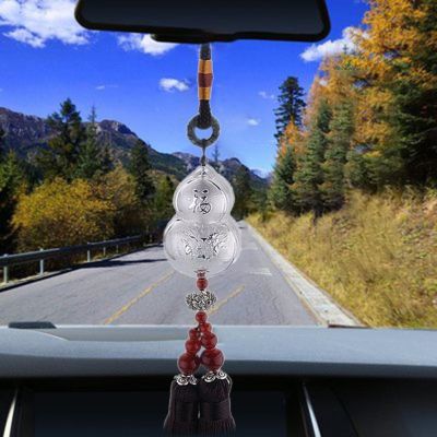 【cw】 Wall Hanging Pendant Tassel Chinese Gourd Car Ornament ！