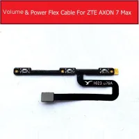 สายดิ้นพลังงานปริมาณของแท้สําหรับ ZTE Axon 7 Max C2017 Power Volume ปุ่มด้านข้างปุ่ม Flex Ribbon อะไหล่ซ่อม