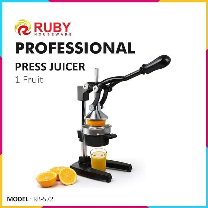 RUBY Professional Press Juicer RB572 Perasan Jeruk Stainless Lazada