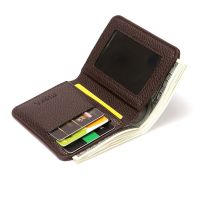 【YF】☁♙☈  New Thin Men Wallet Card Holder Purse Coin Short Clutch Leather Change Money