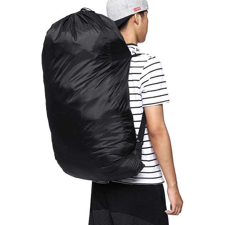 Large Capacity Laundry Backpack Hamper with Drawstring Lock Lazada PH