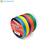 4 Braid 500M เอ็นตกปลาร้อยทอ PE ความแข็งแรงสูงที่มีสีสันเอ็นตกปลาหมายเลขสาย: 0.4/6LB