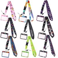 [HOT HUIQKKJKUIO 556] YQ914หมอแนวนอนผู้ถือบัตร Lanyards โทรศัพท์เชือกสำหรับผู้ถือป้าย ID ที่สำคัญอะโวคาโดสายคล้องคอพวงกุญแจแขวนเชือกของขวัญ